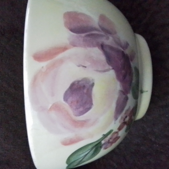 Pfaltzgraff Flower Market Soup Cereal Bowl Watercolor Multifloral Bowl - Picture 5 of 5